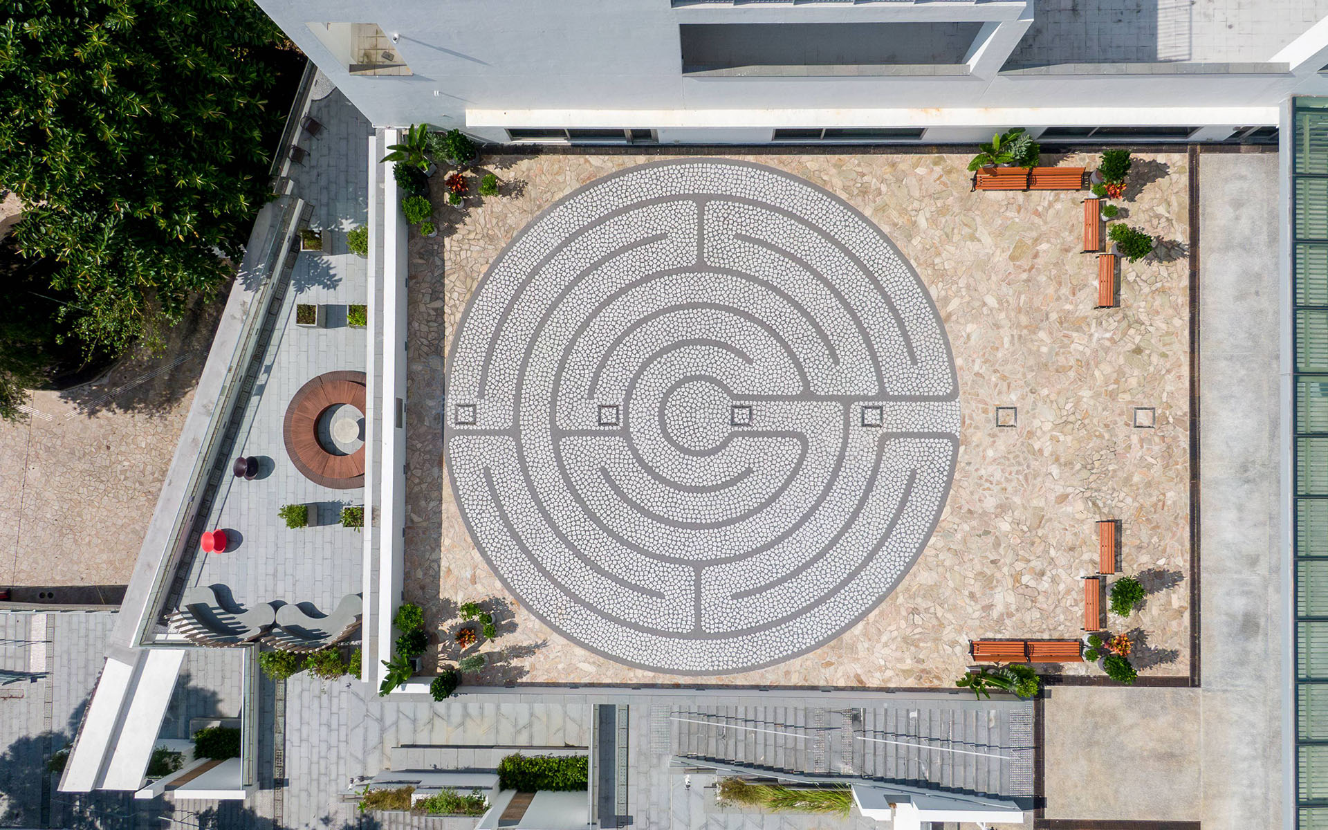 University Labyrinth